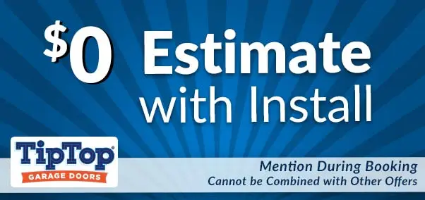 $0 estimate with install - tiptop