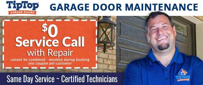 garage door maintenance in The Triangle