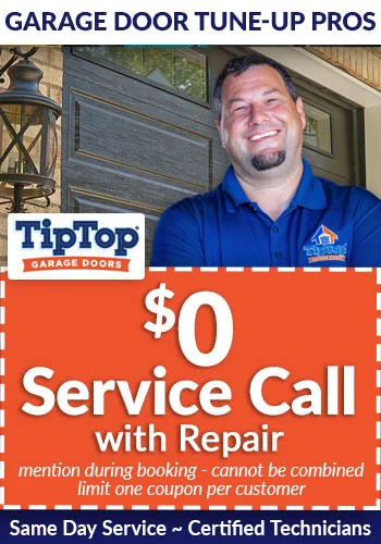 garage door maintenance in The Triangle